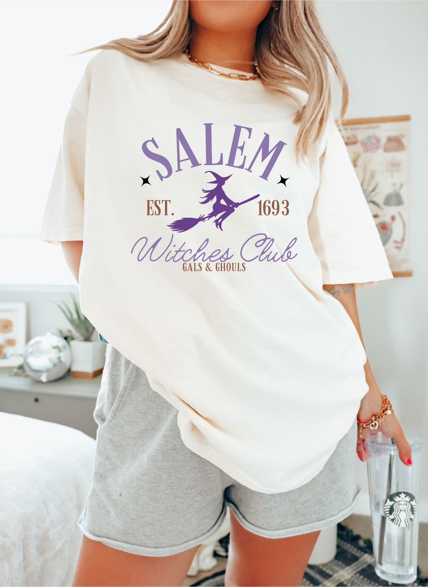 Ivory Witches Club Tee