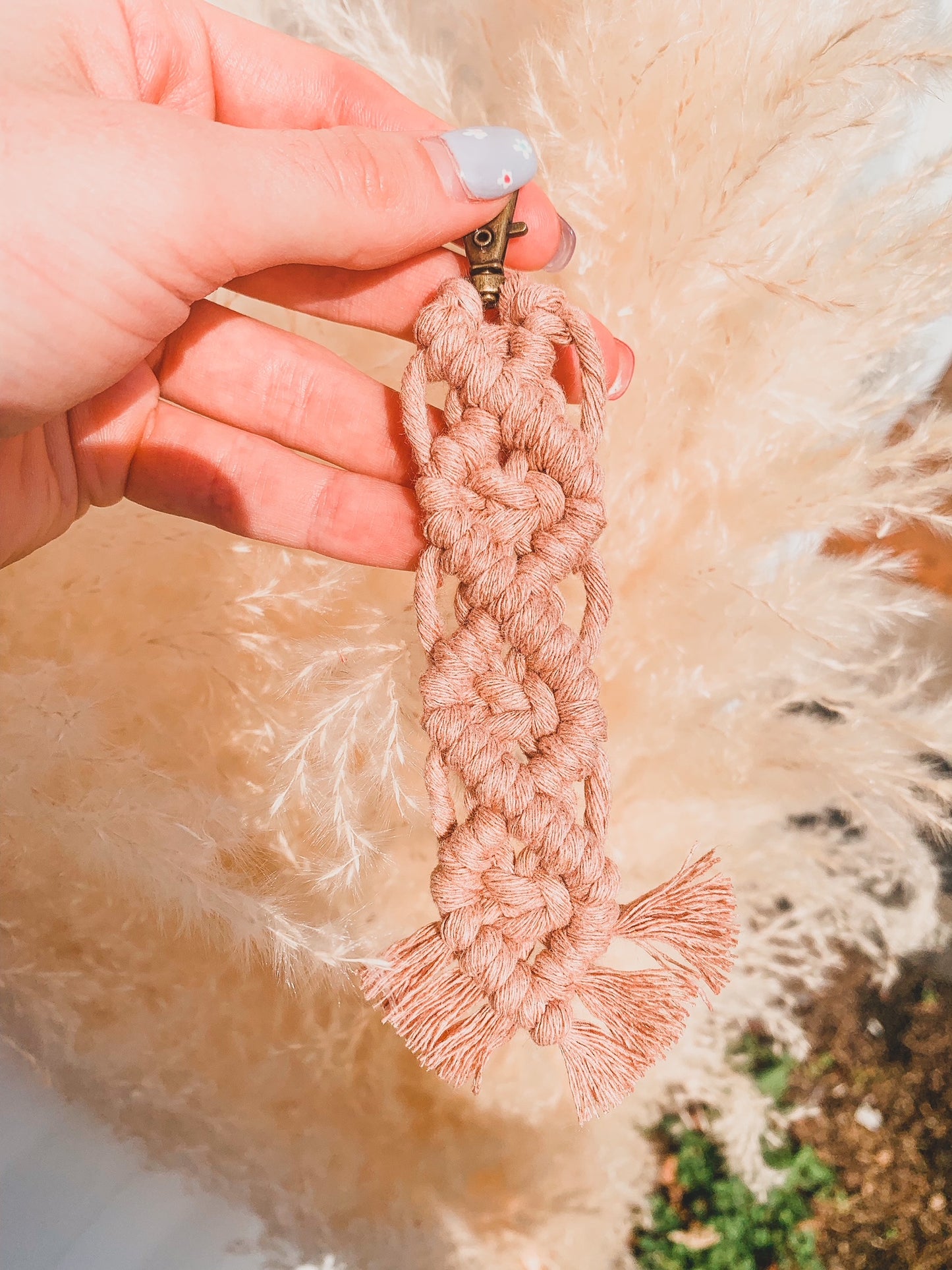 Macrame Keychain Desert Boho Collection