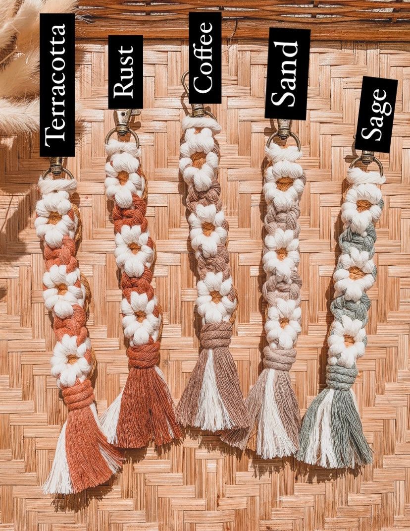 Daisy Keychain