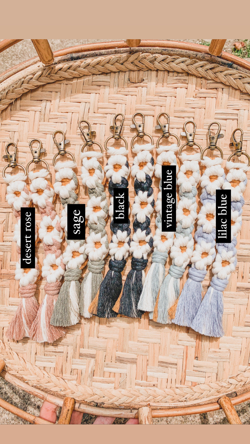 Daisy Keychain